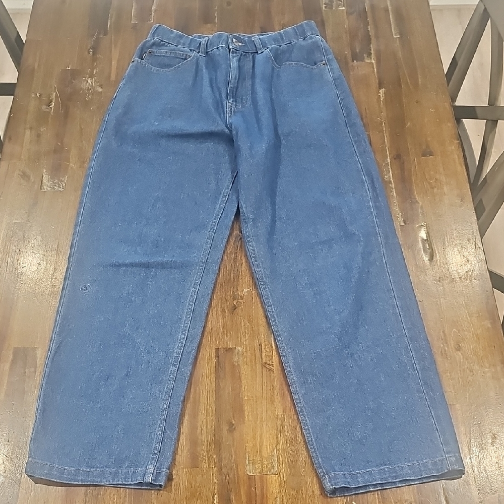 Converse Men's Open Hem Baggy Jeans